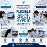 Flexible Online, Offline & Hybrid Learning