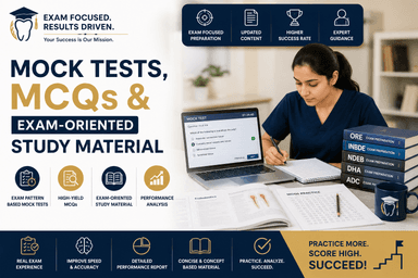 Mock Tests, MCQs & Exam-Oriented Study Material