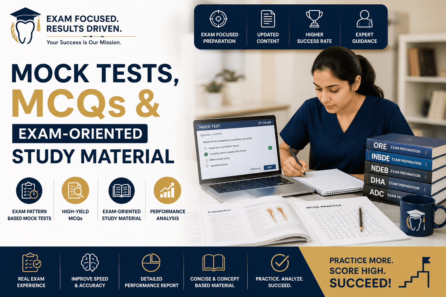 Mock Tests, MCQs & Exam-Oriented Study Material