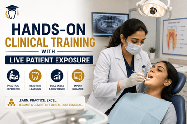 Hands-On Clinical Training with Live Patient Exposure