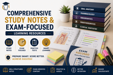 Comprehensive Study Notes & Exam-Focused Learning Resources