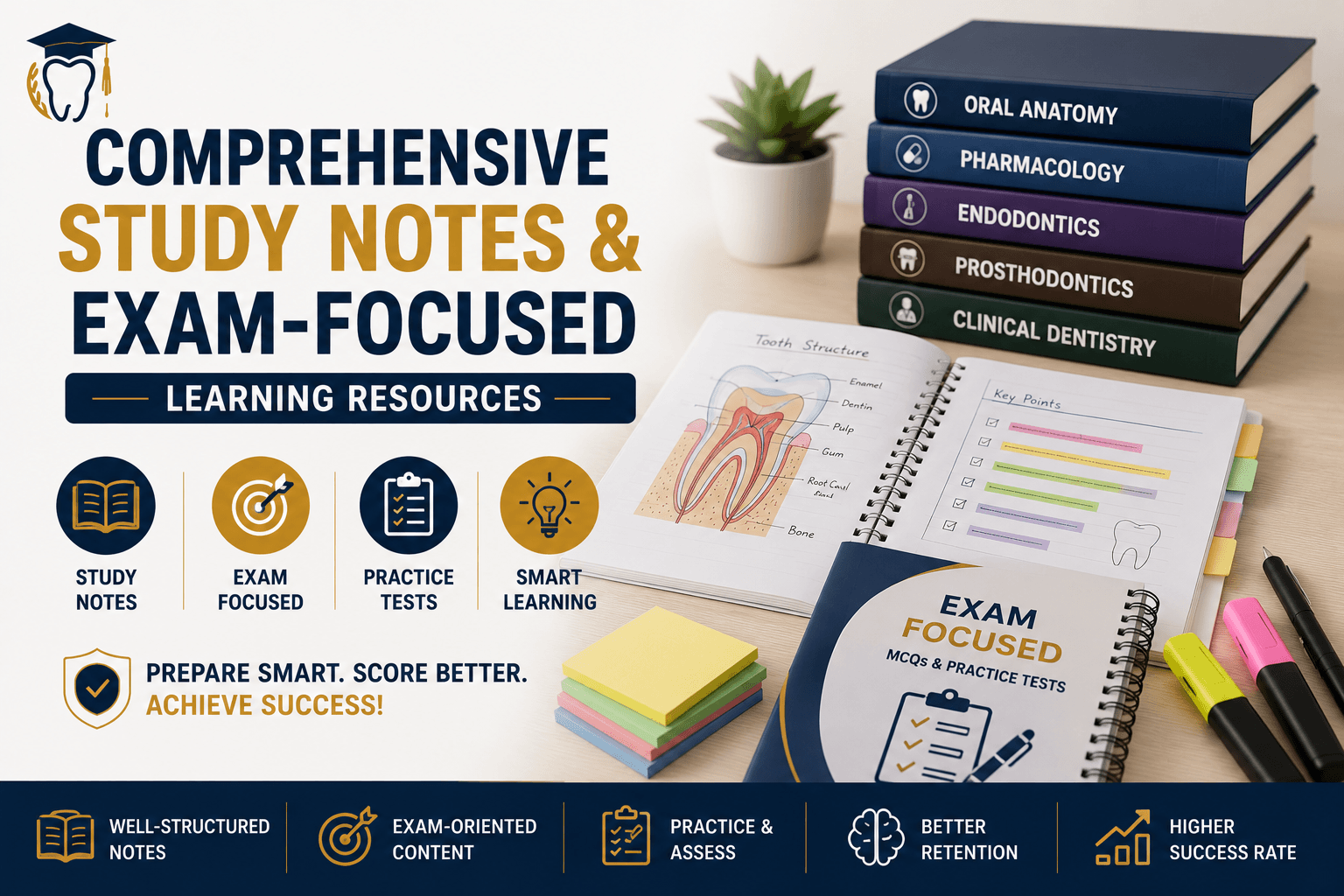 Comprehensive Study Notes & Exam-Focused Learning Resources