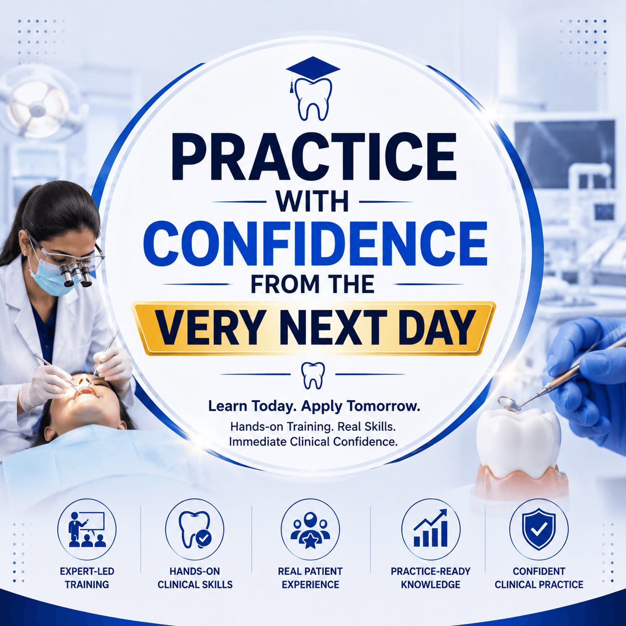 Practice with Confidence from the Very Next Day